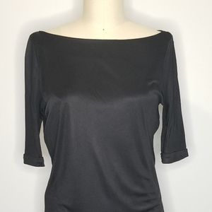 Foley and Corinna Black Drop Waist dress